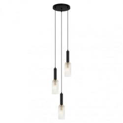 kinkiecik.pl Lampa wisząca Perola PND-43309-3 BK+BR Italux